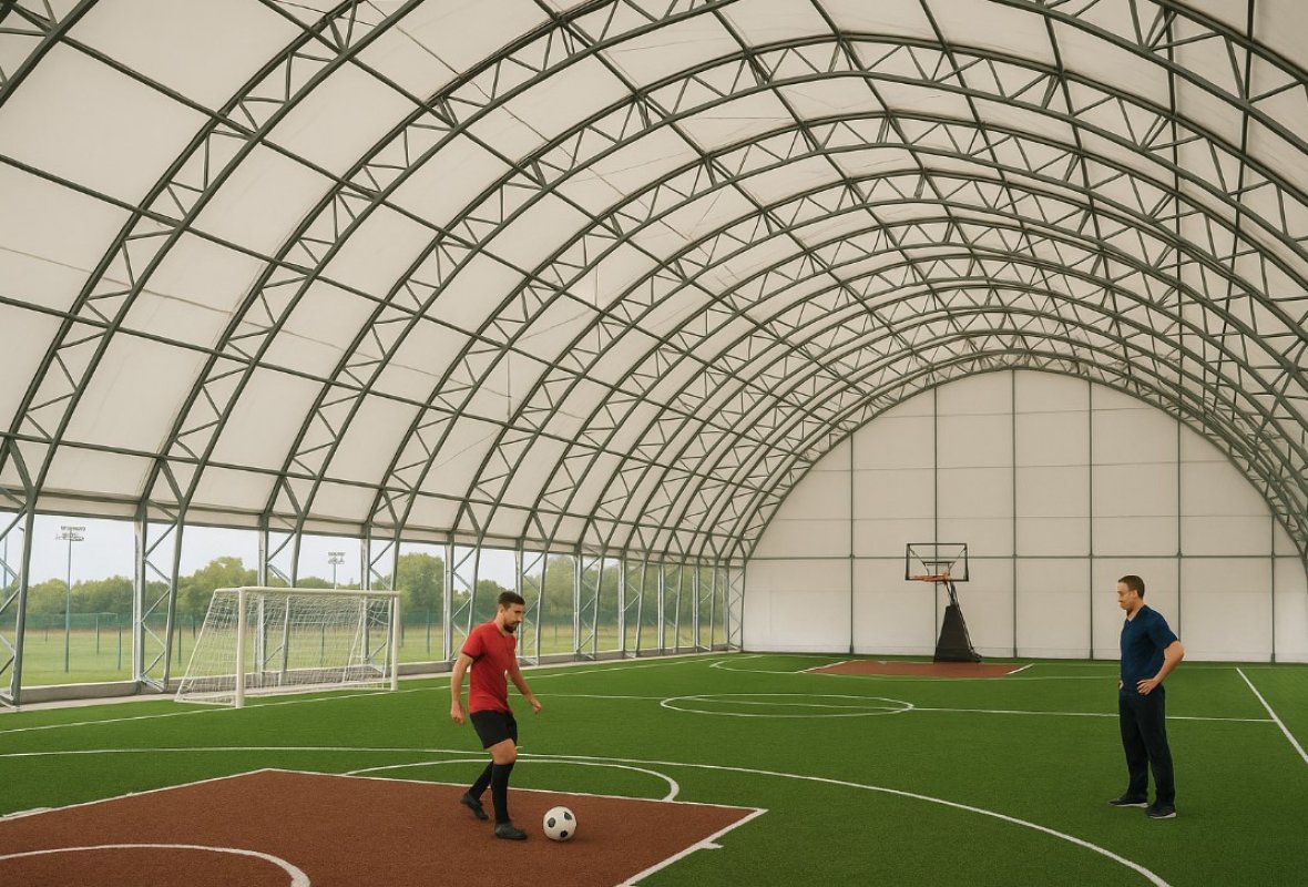 Spor Tesisi Branda Kaplama